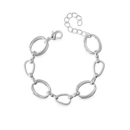 Pulsera Vidal&Vidal Eslabones Baño Plata X2791517