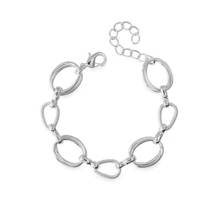 Pulsera Vidal&Vidal Eslabones Baño Plata X2791517