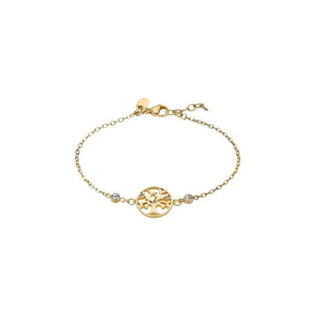 Pulsera Lotus Style Árbol de la Vida Acero Chapado Oro LS2600-2/2