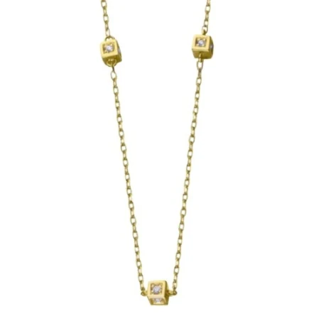 Cadena Le Carré Multi Cubes Oro y Diamantes GD182OA.00