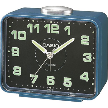 Reloj de mesa CASIO Azul Analógico TQ-218-2EF