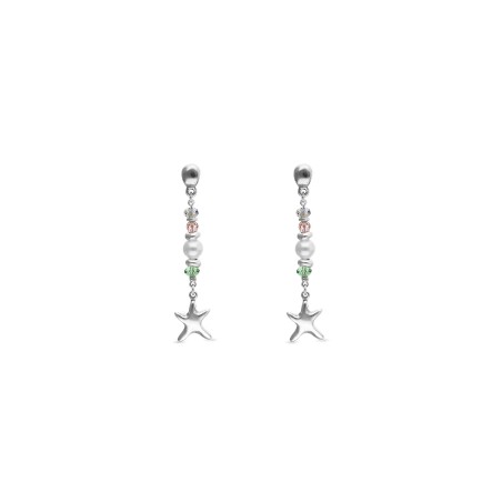 Pendientes UNOde50 Espectro Baño Plata PEN1103MCLMTL0U
