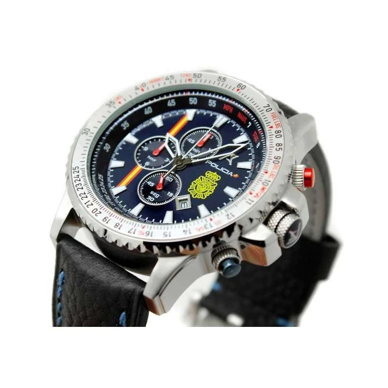 Reloj Aviador Policia Nacional Cronógrafo Hombre AV-1218-2-WP 