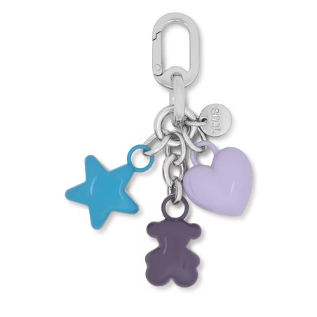 Llavero TOUS Puffed Motifs Plateado 2002304129