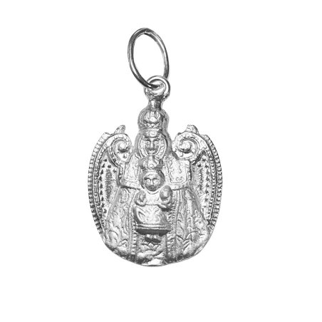 Colgante Virgen del Prado Plata PCV0512