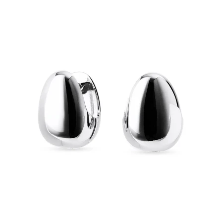 Pendientes Vidal&Vidal Bombón Baño Plata Q3855