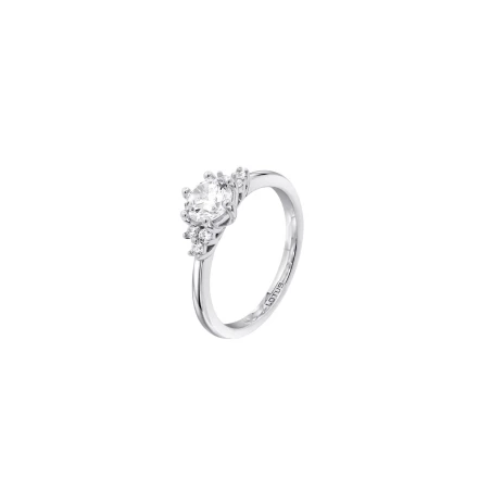 Anillo Lotus Silver Plata y Circonitas Blancas LP3443-3/114