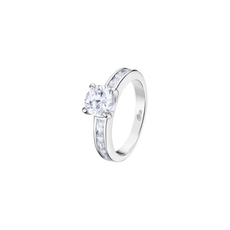 Anillo Lotus Silver Plata y Circonitas Blancas LP3444-3/116