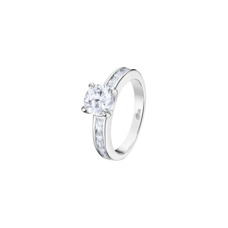 Anillo Lotus Silver Plata y Circonitas Blancas LP3444-3/116