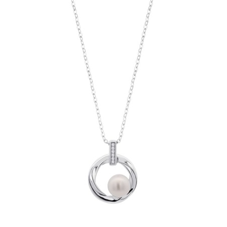 Gargantilla Lotus Silver Plata y Perla LP3902-1/1