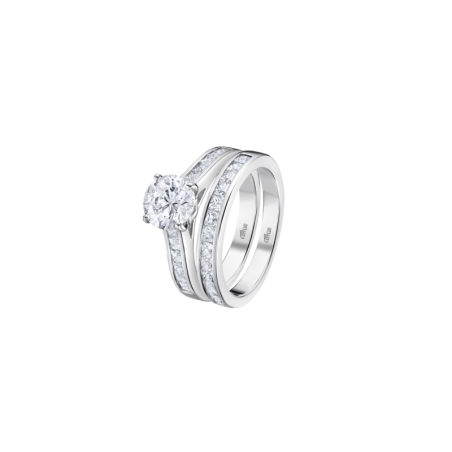 Doble Anillo Lotus Silver Plata y Circonitas Blancas LP3554-3/116