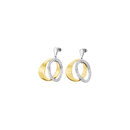 Pendientes Lotus Style Acero Bicolor Mujer LS1672-4/2