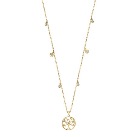 Gargantilla lotus Style Árbol de la Vida Acero Dorado Mujer LS2600-1/2