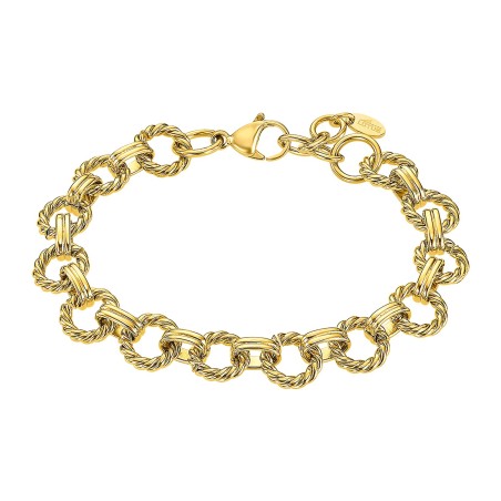 Pulsera Lotus Style Acero Dorado Mujer LS2580-2/2