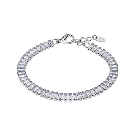 Pulsera Lotus Style Acero Inoxidable y Circonitas Blancas LS2570-2/1