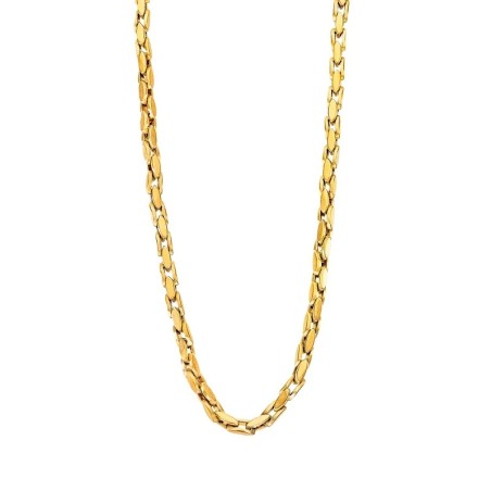 Collar Lotus Style Acero Dorado Hombre LS2598-1/2