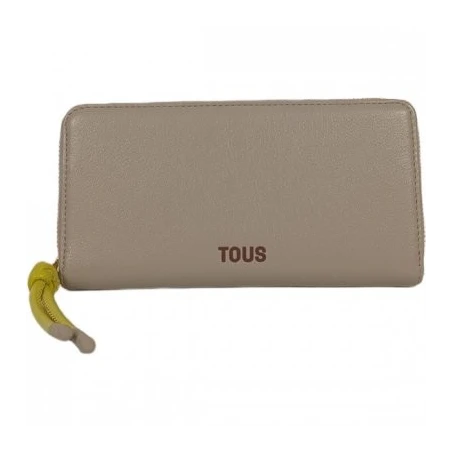 Billetera TOUS New Dorp Topo y Mostaza Mediano 2002468245