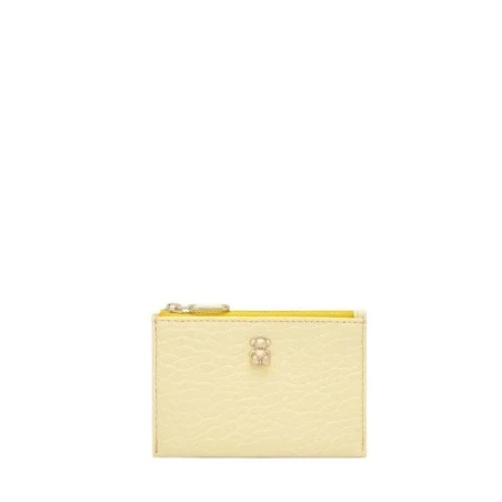 Monedero Tarjetero TOUS New Dorp Amarillo Claro 2002468506