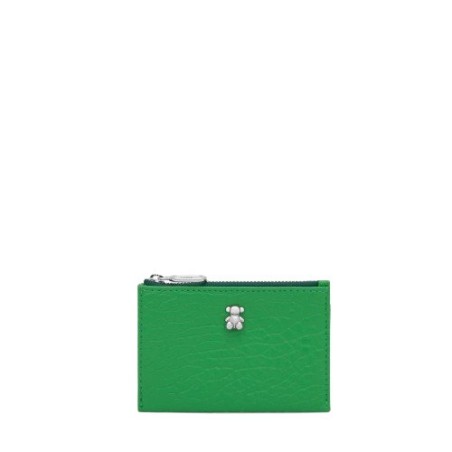 Monedero Tarjetero TOUS New Dorp verde 2002468540