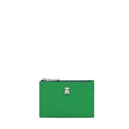 Monedero Tarjetero TOUS New Dorp verde 2002468540