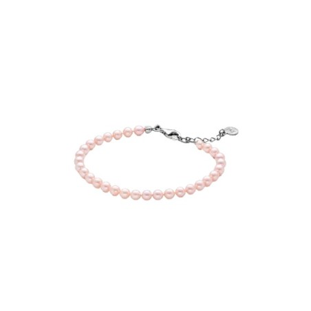 Pulsera Majorica Lyra Plata y Perlas Rosas 04253.44.2.B16.531.1