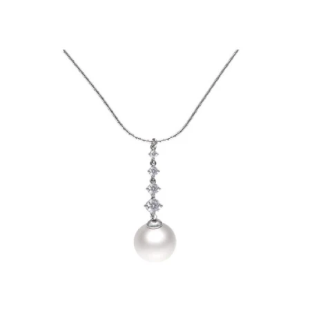 Collar Majorica Plata, Circonitas y Perla 18241.01.2.N43.530.1
