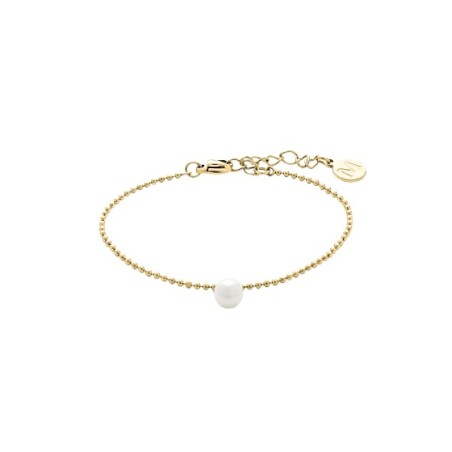 Pulsera Majorica Bolas Plata Baño Oro y Perla 18136.01.B.B15.531.1