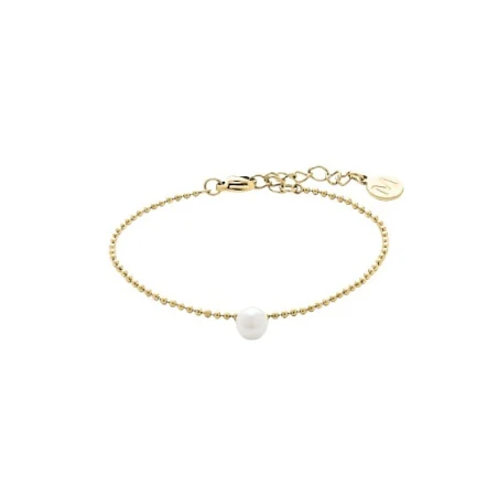 Pulsera Majorica Bolas Plata Baño Oro y Perla 18136.01.B.B15.531.1