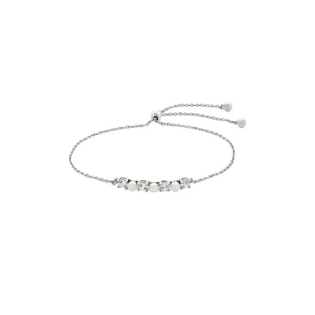 Pulsera Majorica Zirconita Plata, Circonitas y Perlas 18173.01.2.B24.000.1