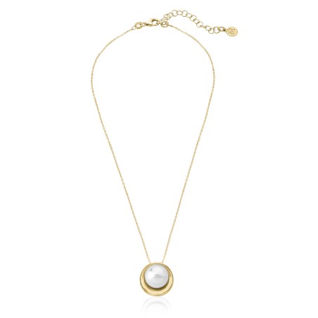 Collar Majorica Margot Plata Baño Oro y Perla 16347.01.1.000.010.1