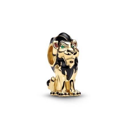 Charm Pandora Scar Villanos de Disney Baño Oro 764330C01