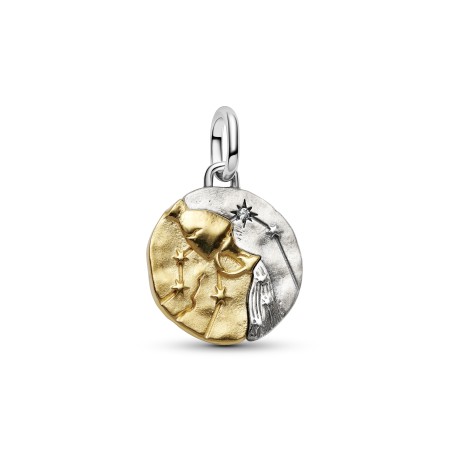 Charm Medallón Pandora Zodiaco Acuario Bicolor 764990C01