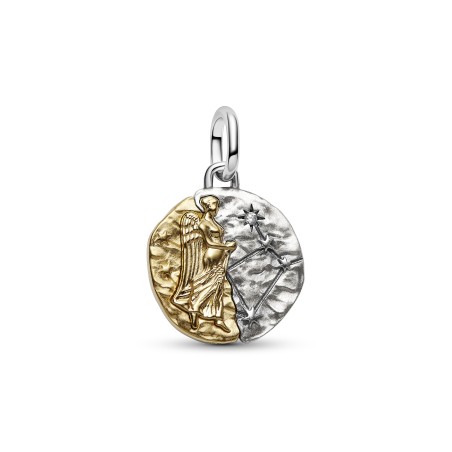 Charm Medallón Pandora Zodiaco Virgo Bicolor 764992C01