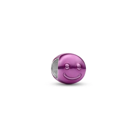 Charm Pandora Mini Cara Feliz Rosa 794815C01