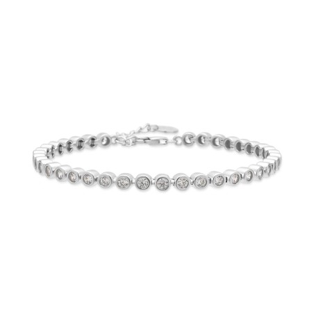 Pulsera Luxenter Melor Plata y Circonitas Blancas BX5500000