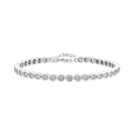 Pulsera Luxenter Melor Plata y Circonitas Blancas BX5500000
