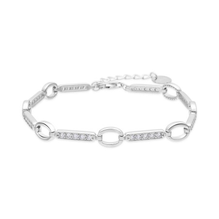 Pulsera Luxenter Likiol Plata y Circonitas Blancas BX5210000
