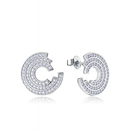 Pendientes Viceroy Fashion Elegant Plata Baño Rodio 9128E000-30