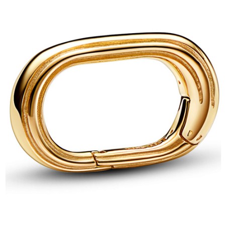 Eslabón Pandora Me Que Se Abre Rectangular Baño Oro 763033C00