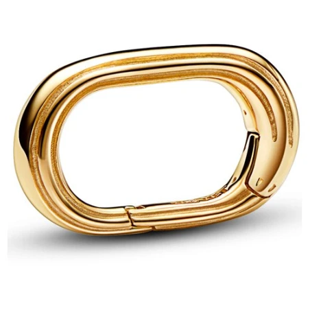 Eslabón Pandora Me Que Se Abre Rectangular Baño Oro 763033C00