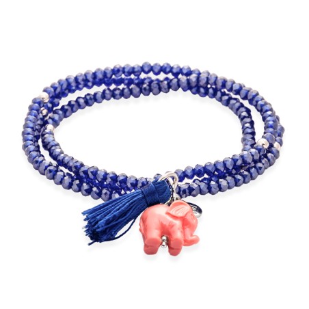 Pulsera Marina García Zen Azulón y Elefante 90049UE