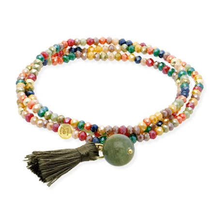 Pulsera Marina García Zen Tutti Frutti y Piedra Natural 91290UA