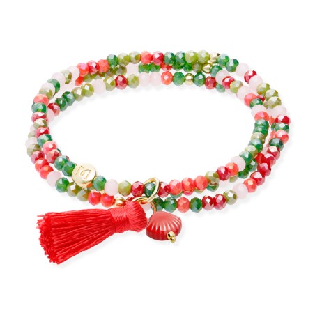 Pulsera Marina García Zen Sandía y Concha Marina 91332U39