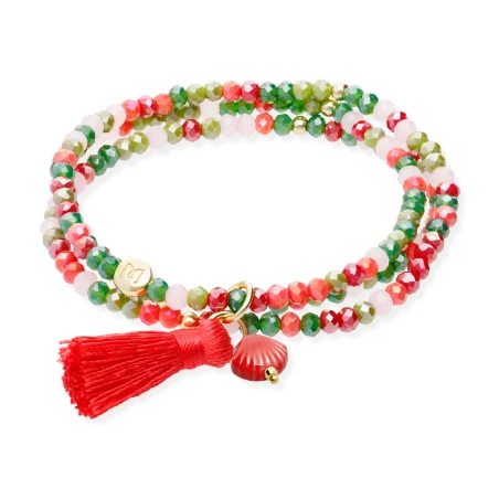 Pulsera Marina García Zen Sandía y Concha Marina 91332U39