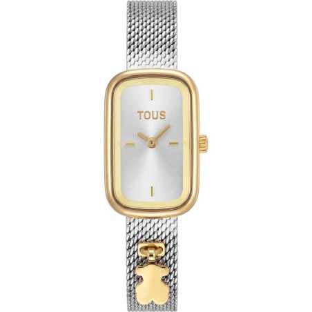 Reloj TOUS Watches T-Band Club Plateado y Osito Analógico Mujer 3000155000