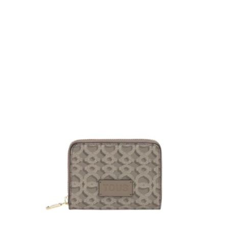 Billetera TOUS Infinity Topo Oscuro Pequeña 2002469043