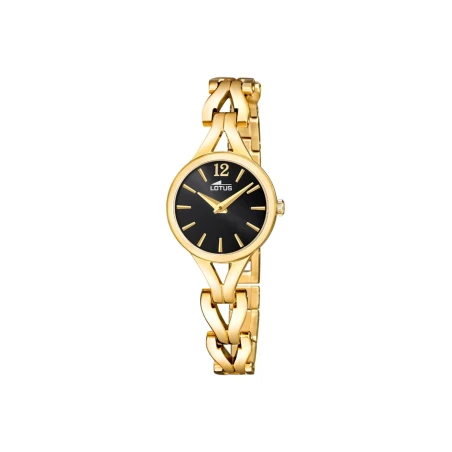 Reloj Lotus Old Money Dorado y Negro Analógico Mujer 19023/3