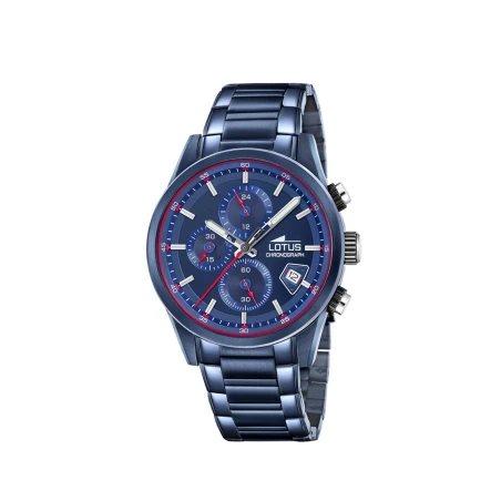 Reloj Lotus Pulse Collection Azul Cronógrafo Hombre 19086/2