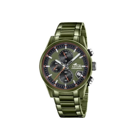 Reloj Lotus Pulse Collection Verde Cronógrafo Hombre 19090/3