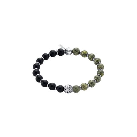 Pulsera Lotus Style Iron Road Acero y Esferas Hombre LS2622-2/1